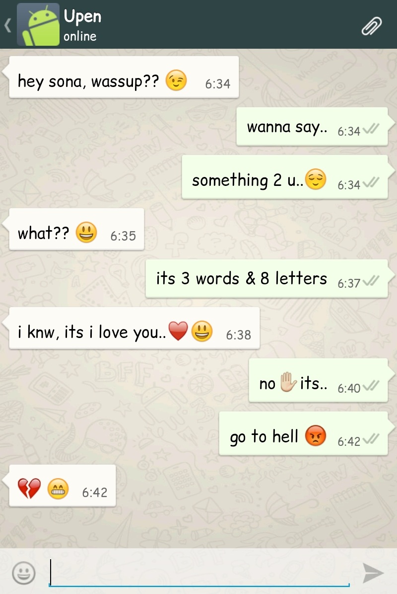 online dating whatsapp
